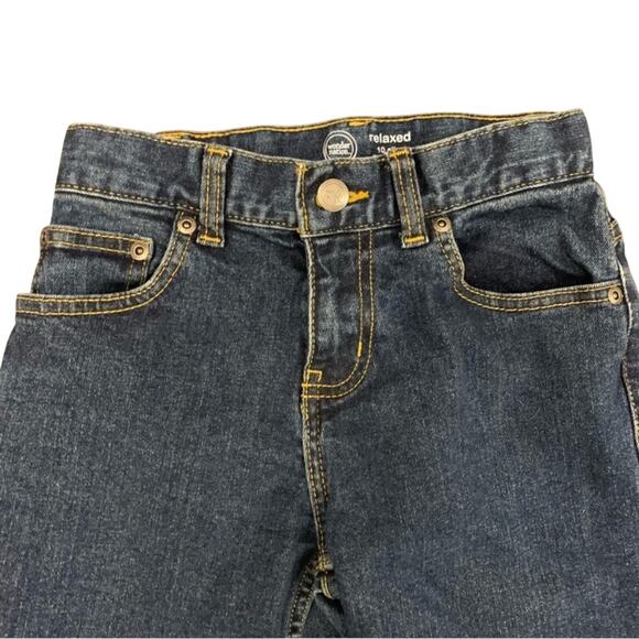 Wonder Nation Relaxed Fit Jeans 2 pairs medium was blue and charcoal - Picture 6 of 13